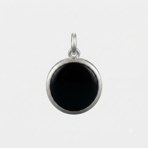 Pingente Forever Circular Onyx Pendant (Somente o Pingente)