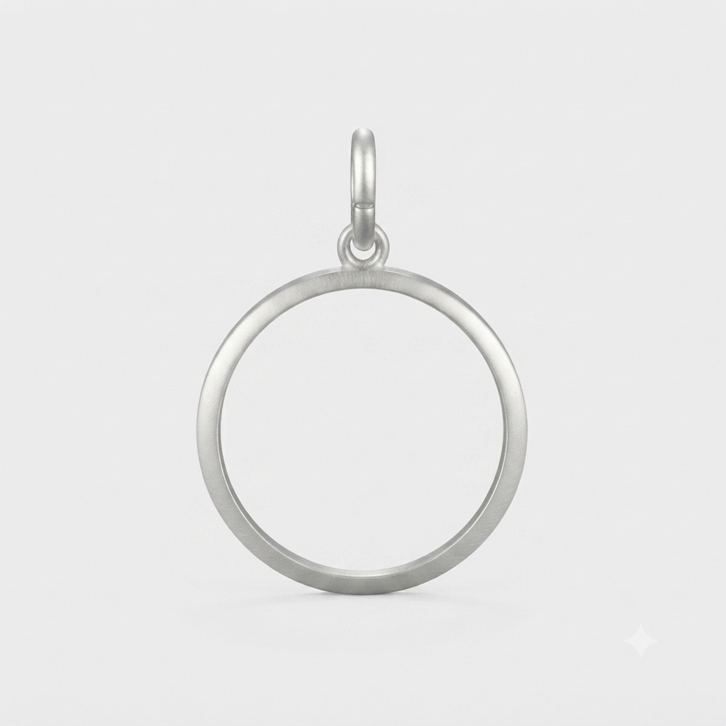 Pingente Forever Circular Frame Pendant (Somente o Aro Externo)